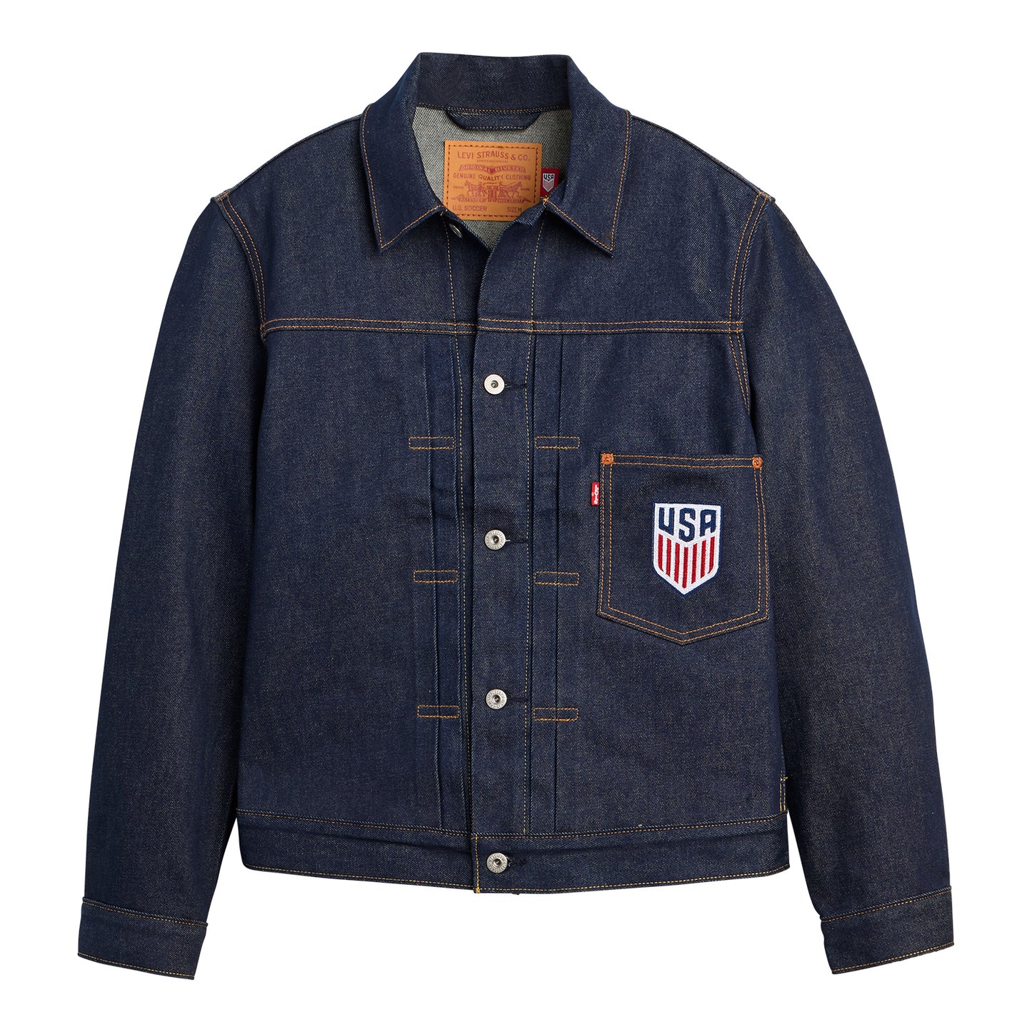 Unisex Levi's United States Black Denim Jacket