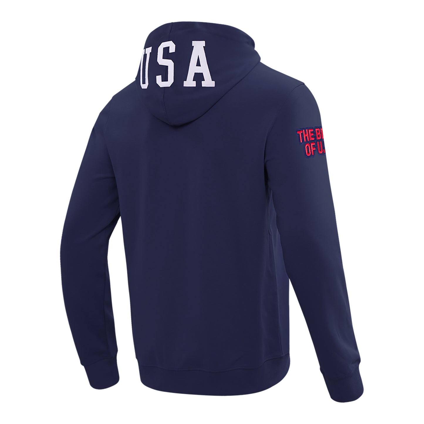 Unisex Pro Standard USMNT Classic Navy Full-Zip Hooded Jacket