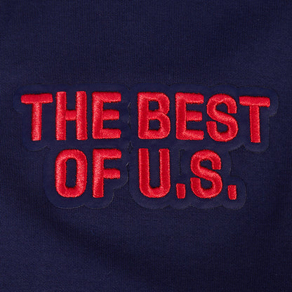 Unisex Pro Standard USMNT Classic Navy Full-Zip Hooded Jacket