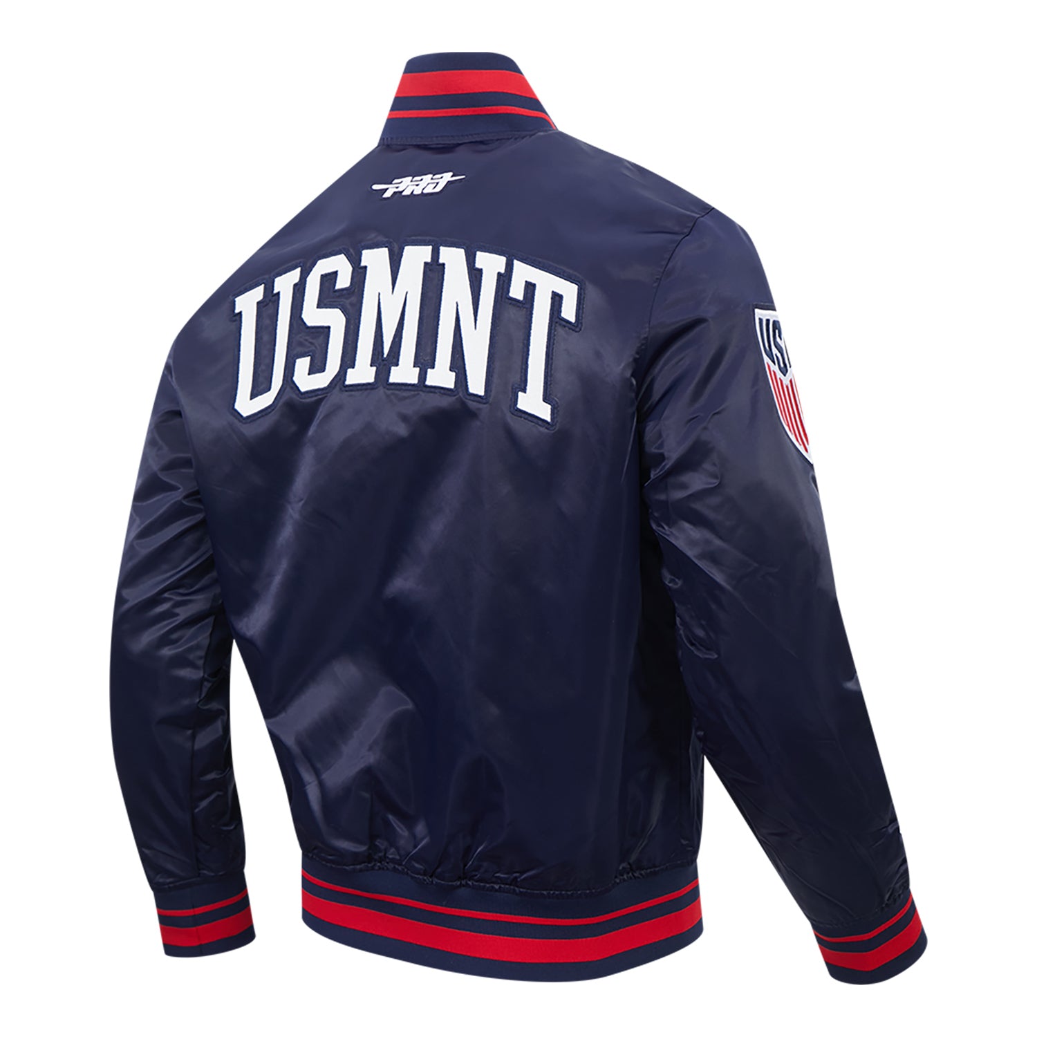Unisex Pro Standard USMNT Classic Navy Satin Jacket – U.S. Soccer