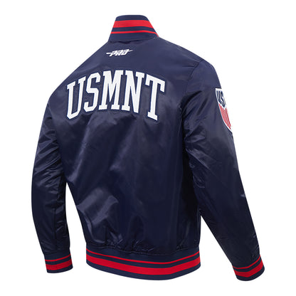 Unisex Pro Standard USMNT Classic Navy Satin Jacket