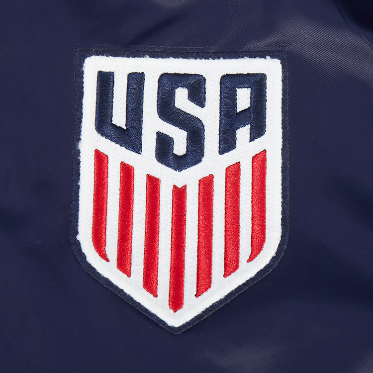 Unisex Pro Standard USMNT Classic Navy Satin Jacket