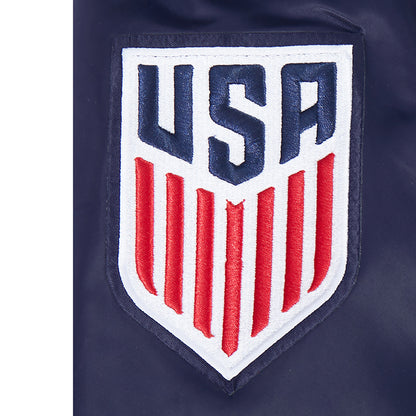 Unisex Pro Standard USMNT Classic Navy Satin Jacket