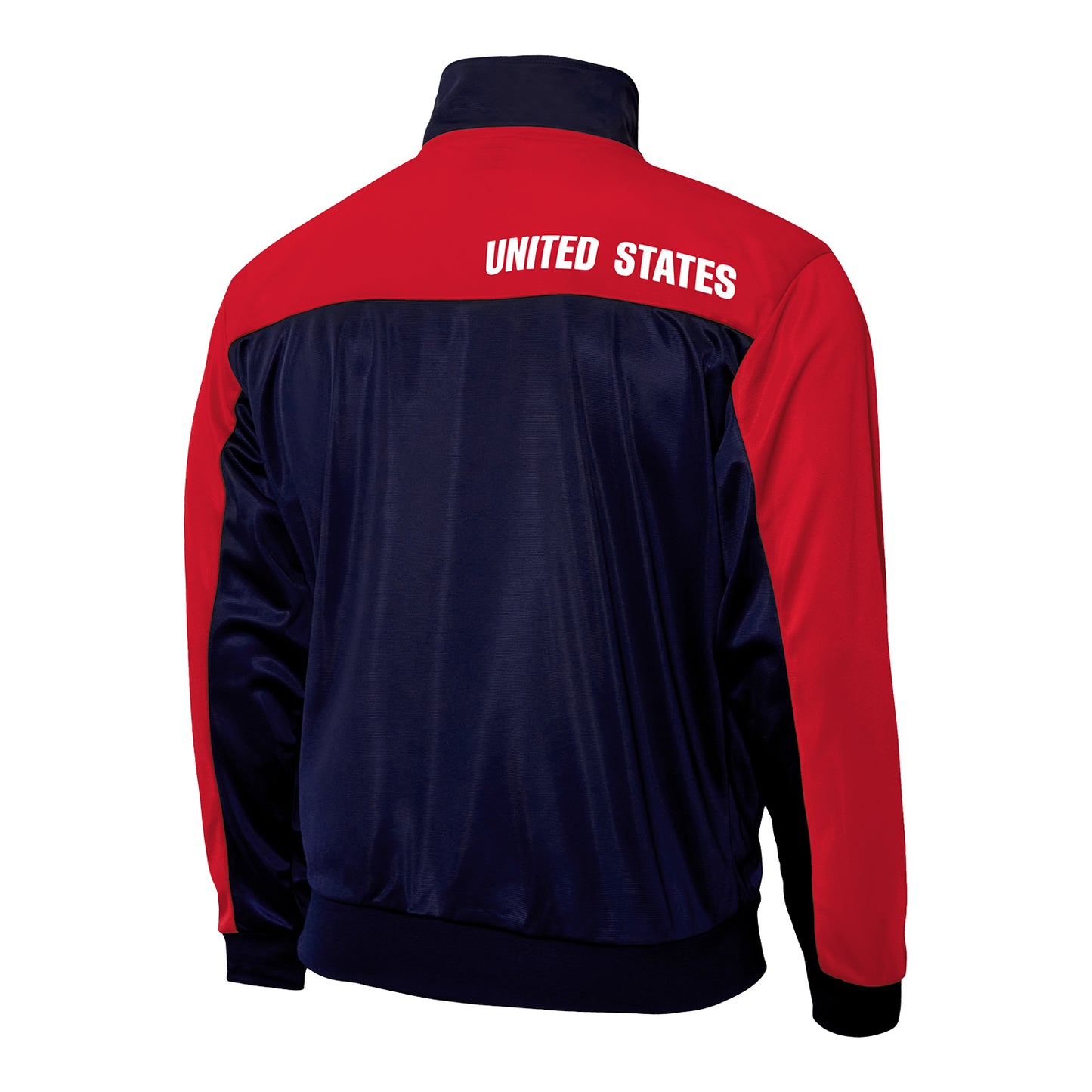 Unisex Icon Sports US Soccer Navy and Red Track Jacket