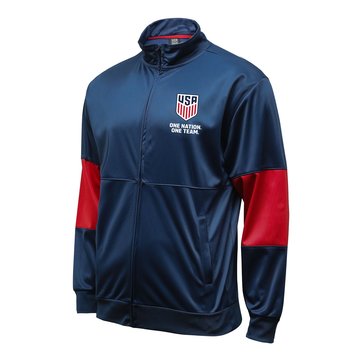 Unisex Icon Sports US Soccer Navy USA Jacket