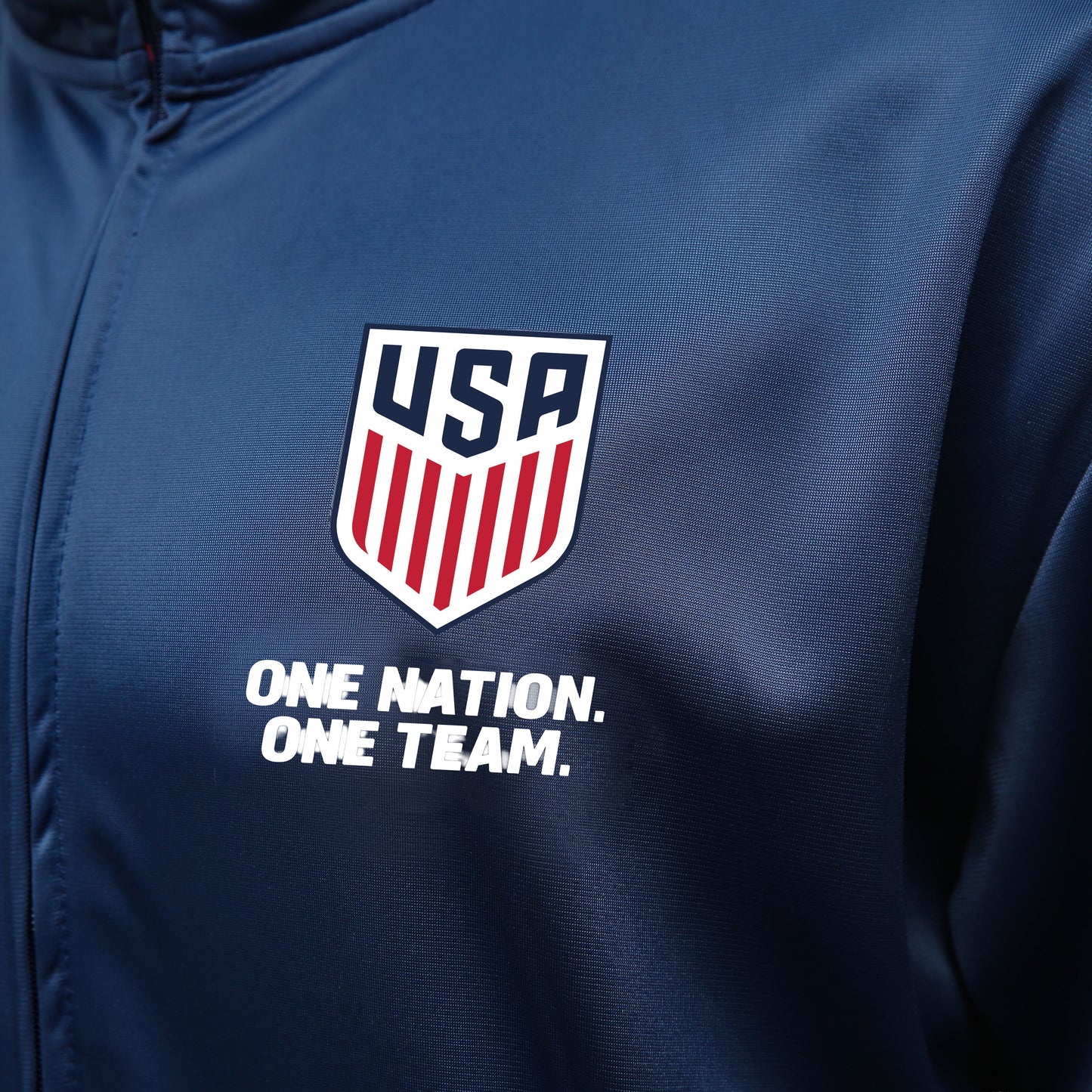 Unisex Icon Sports US Soccer Navy USA Jacket
