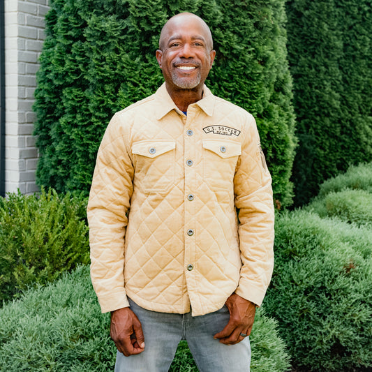 US Soccer Darius Rucker Quilted Snapfront Jacket