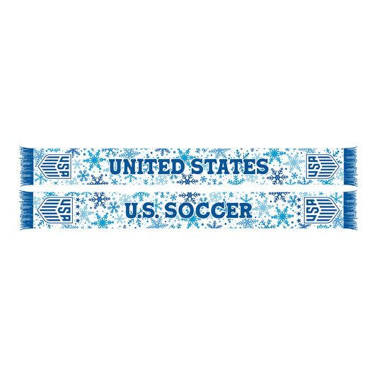 Ruffneck USA Duo Snowflake Holiday Scarf