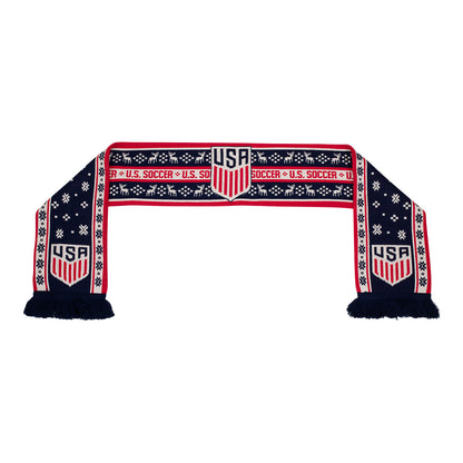 U.S. Soccer Holiday Sweater Scarf