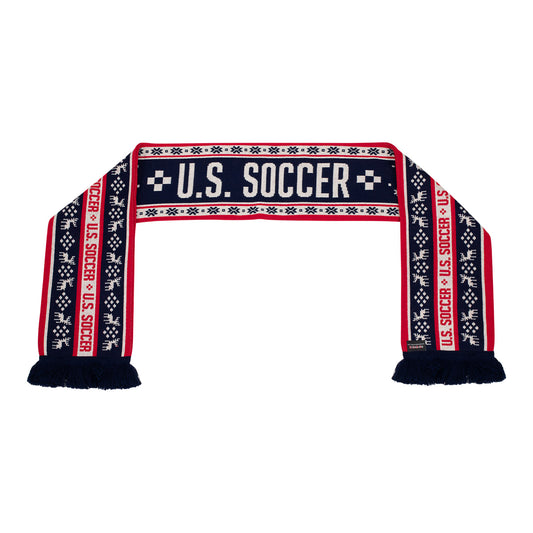 U.S. Soccer Holiday Sweater Scarf
