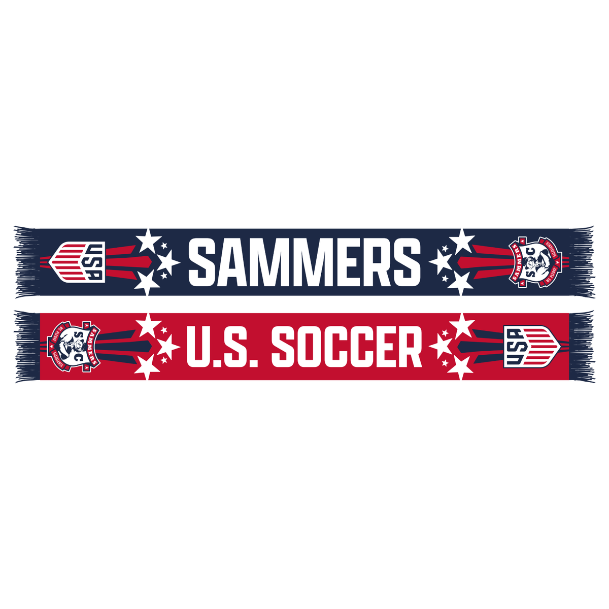US Soccer 26 Ruffneck Sammers Scarf