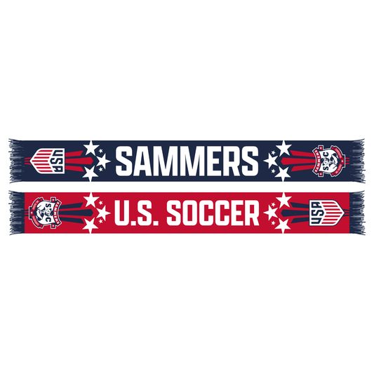 US Soccer 26 Ruffneck Sammers Scarf