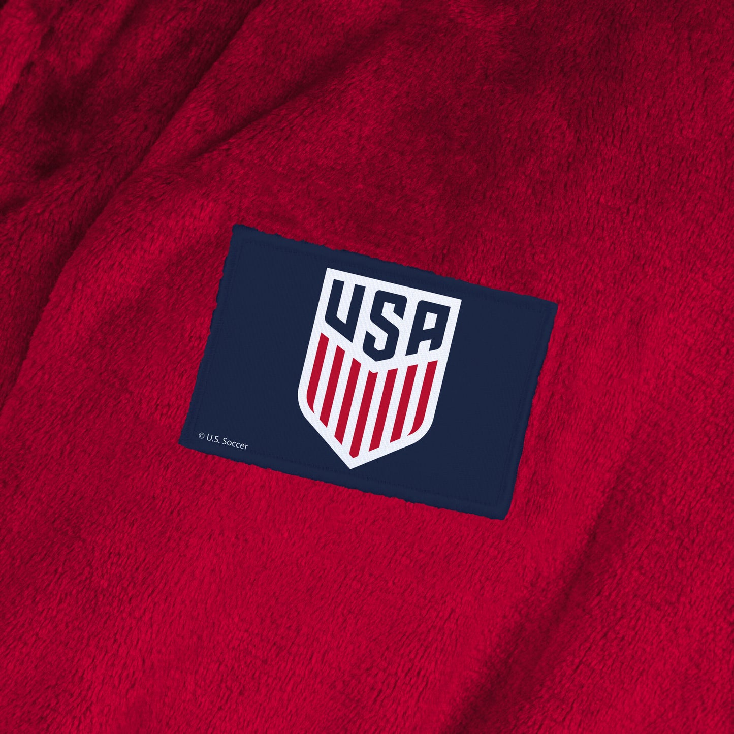 US Soccer Red Snipe Silk Touch Robe
