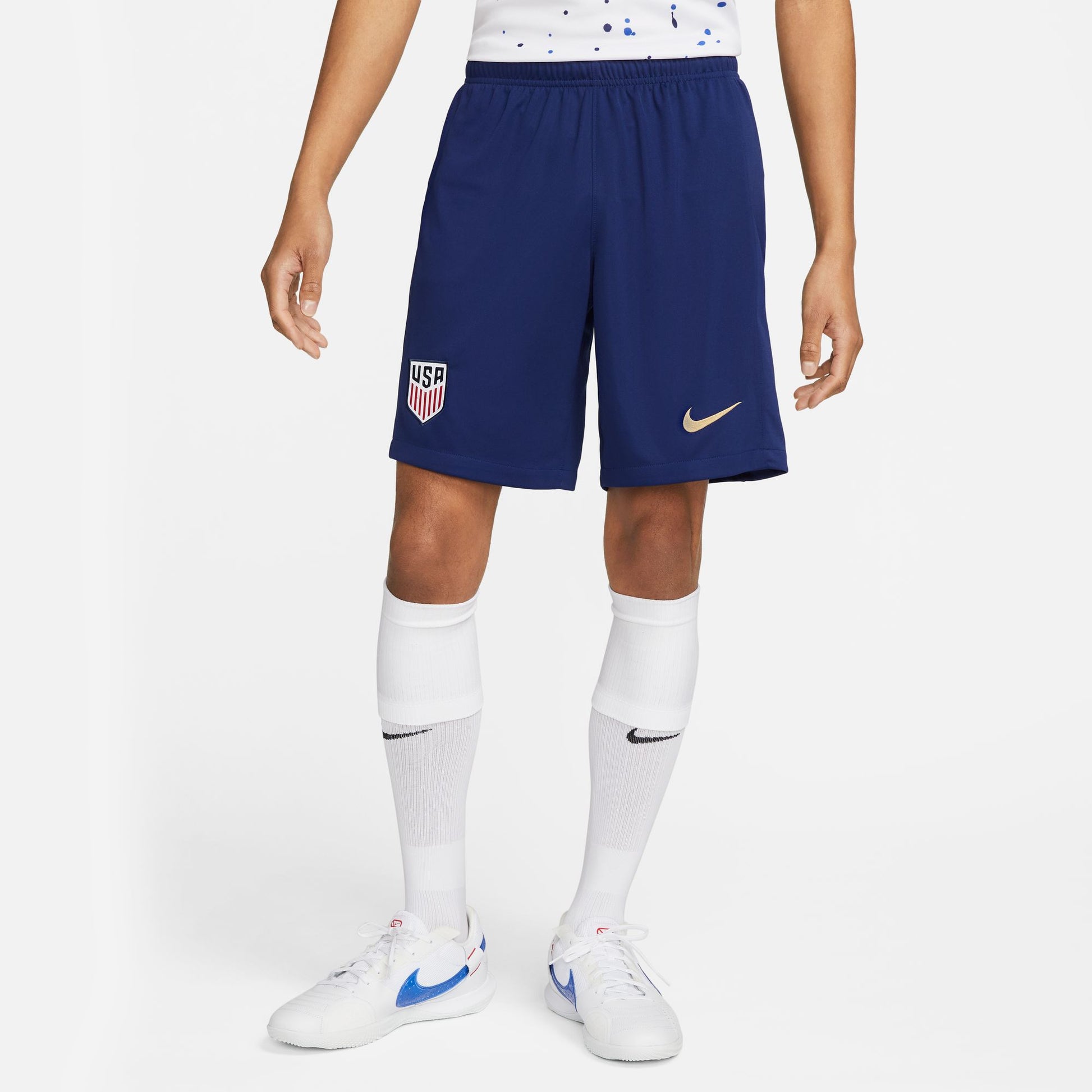 Men's Nike USMNT 2023 Stadium Home Shorts - Front View