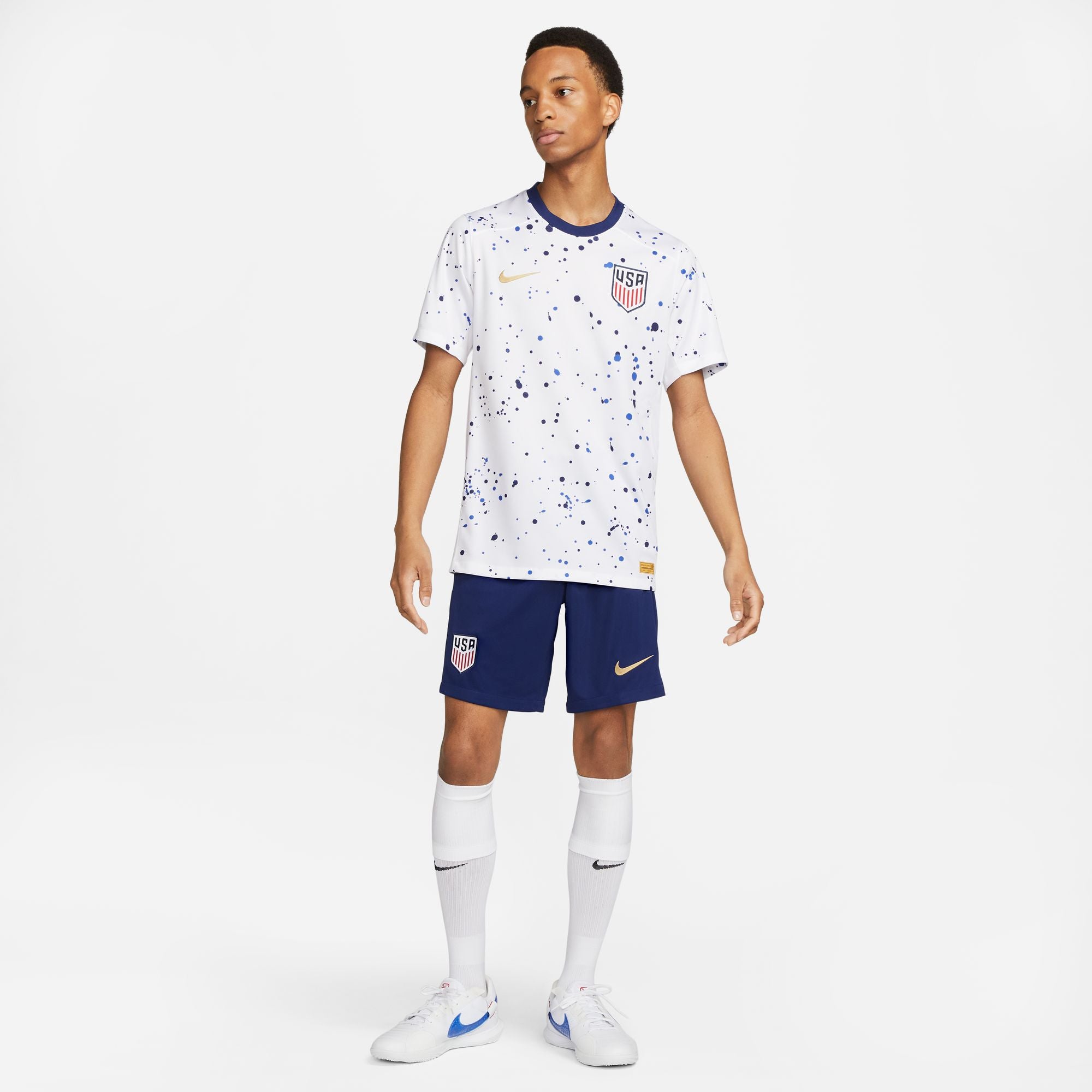 Men's Nike USMNT 2023 Stadium Home Shorts - Model View