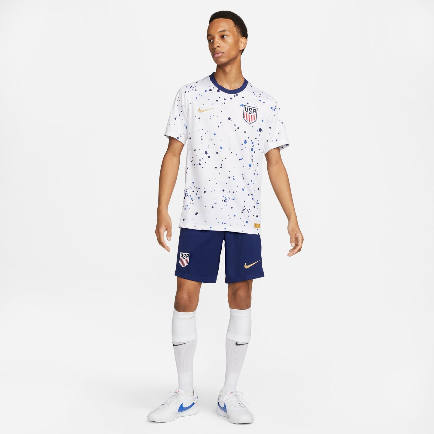 Men's Nike USMNT 2023 Stadium Home Shorts - Model View