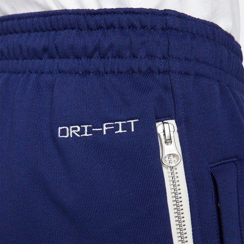 Men's Nike USA Standard Crest Blue Pants - Zip View