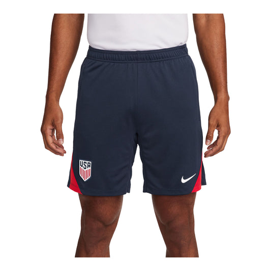 Men's Nike USA Strike Navy Shorts - Front View