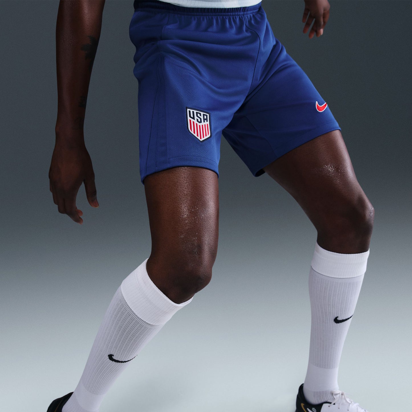 Men's Nike USA 2025 Stadium Home Royal Shorts