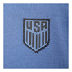 Men's Nike USMNT 2023 Travel Tonal Blue Hoodie - Patch View