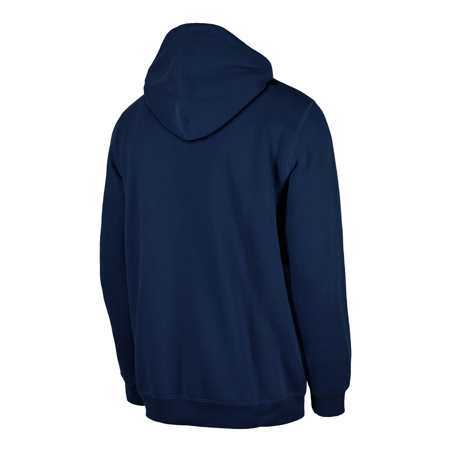 Men's New Era USMNT Navy Heathered Hoodie - Back View