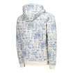 Unisex USA Icon Blue Hoodie - Back View
