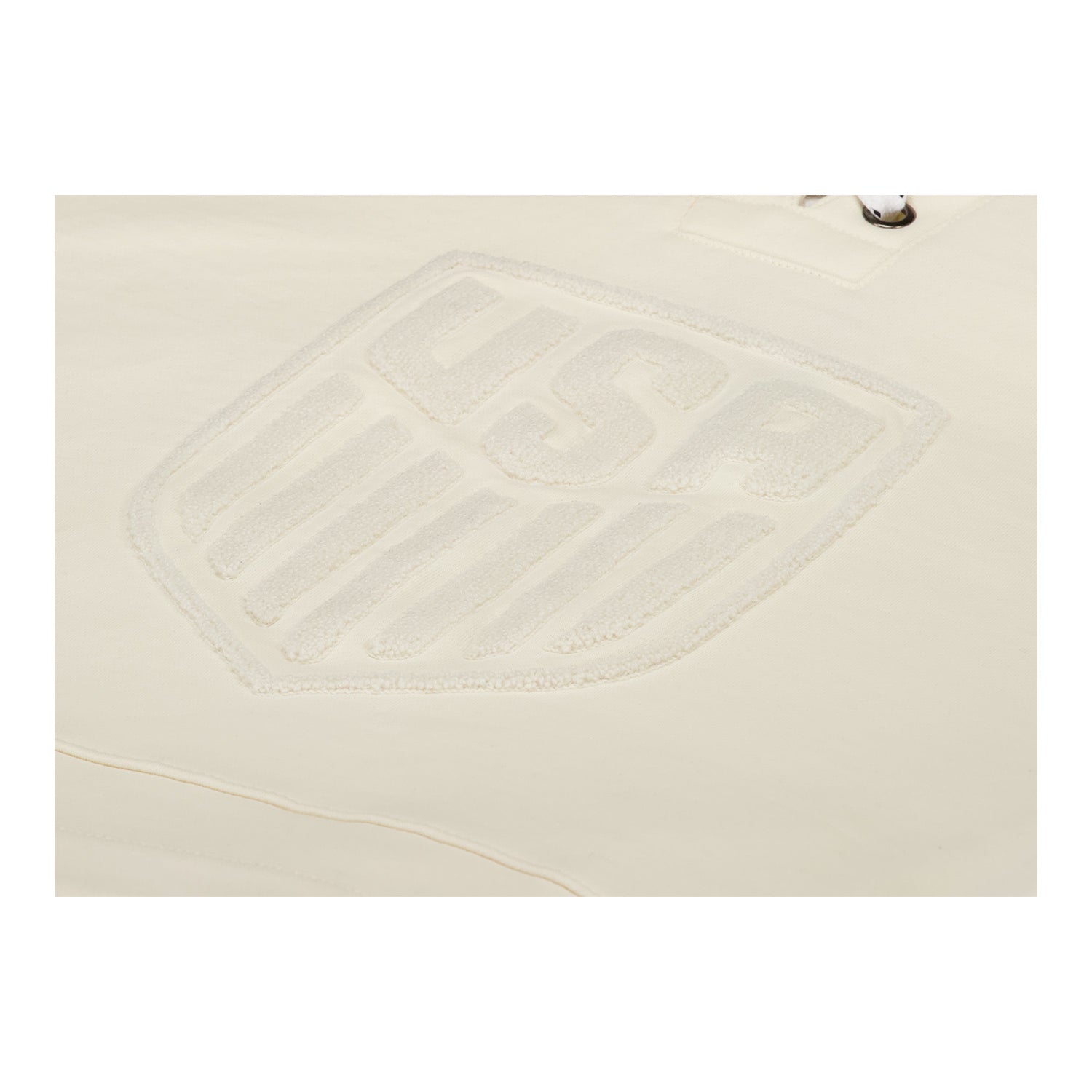 Unisex USA Ignite Cream Hockey Hoodie - Logo View
