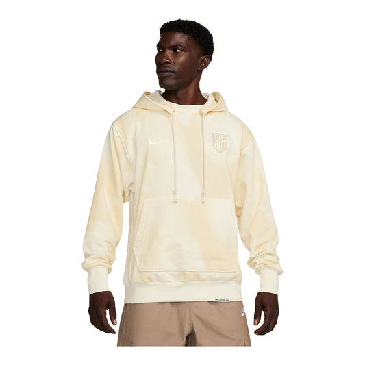 Men's Nike USA Dri-FIT Standard Issue Yellow Hoodie - Front View
