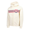 Unisex USA Status Cream Full-Zip Jacket - Front View