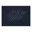 Unisex USA Statement Navy Tonal Hoodie - Logo View
