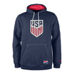 Men's New Era USMNT Corduroy Crest Navy Heathered Hoodie