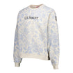 Unisex USA Floral Crewneck