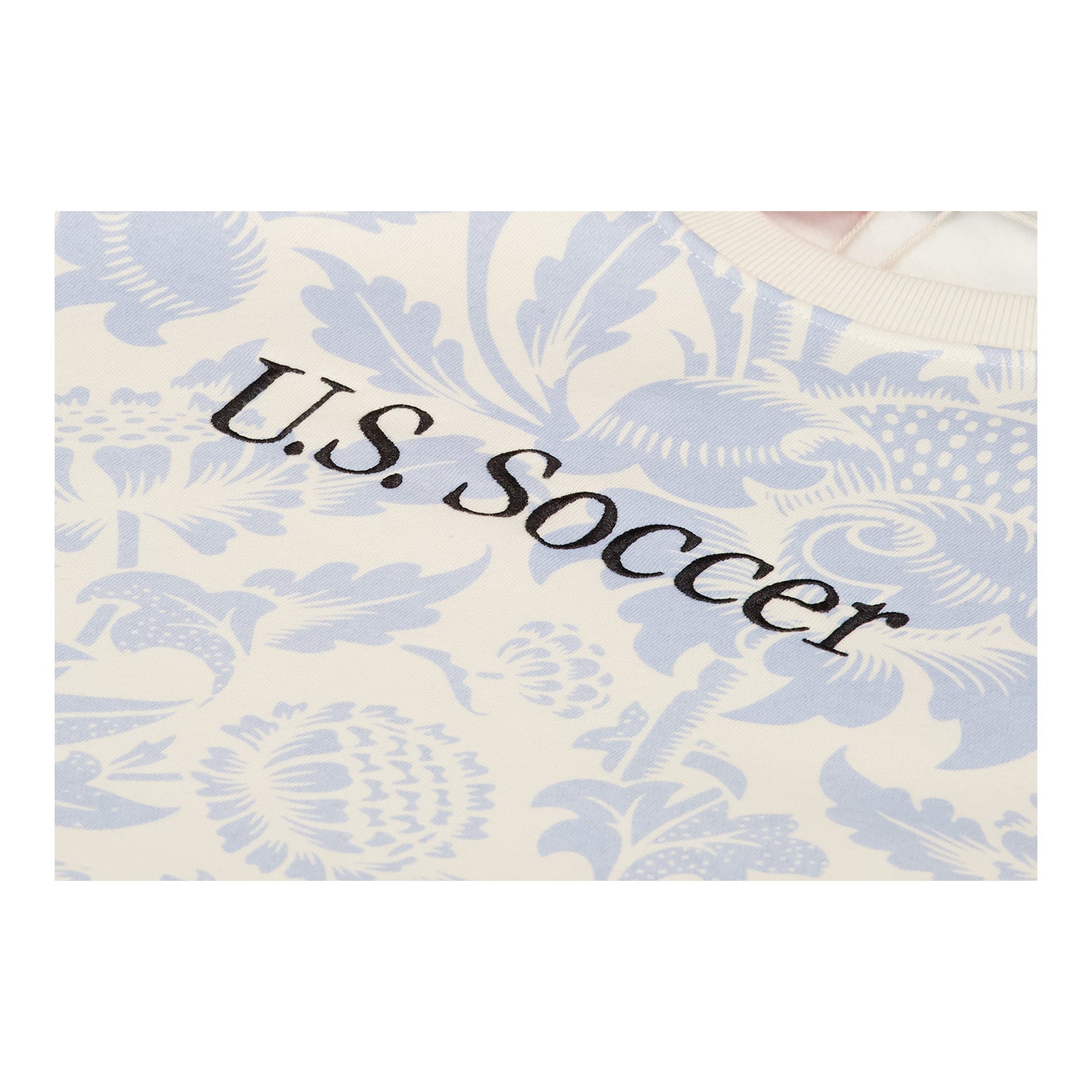 Unisex USA Floral Crewneck