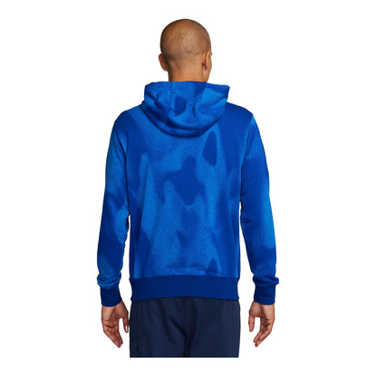 Men's Nike USA Club Royal Hoodie - Back View