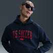 Men's Nike USA Club Fleece Navy Hoodie