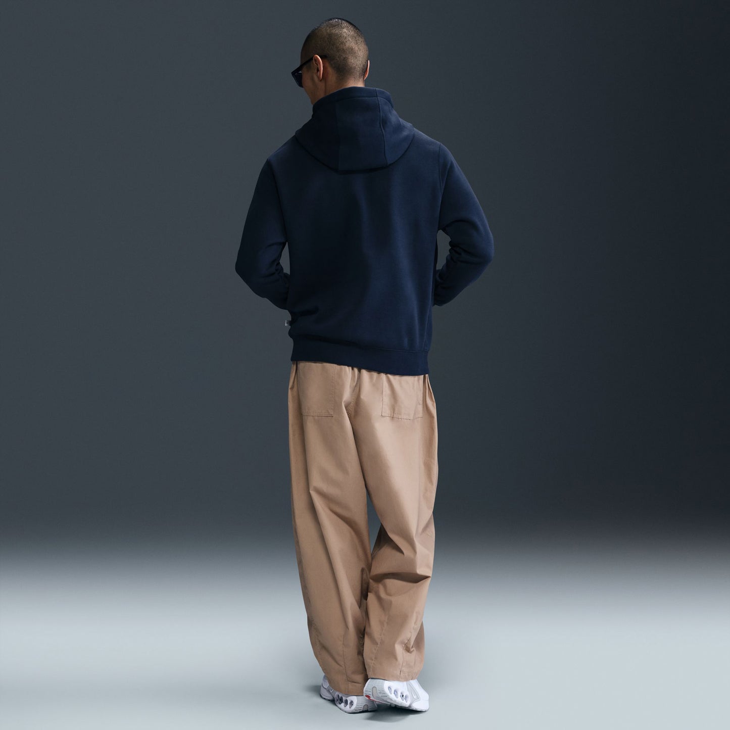 Men's Nike USA Club Fleece Navy Hoodie