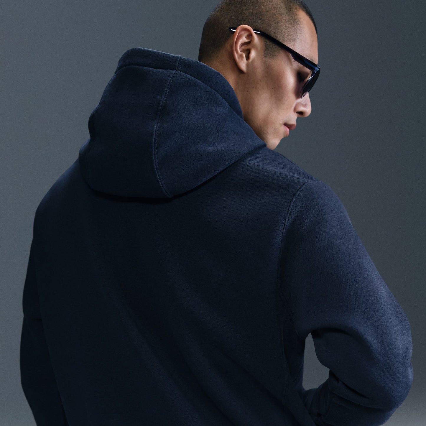 Men's Nike USA Club Fleece Navy Hoodie