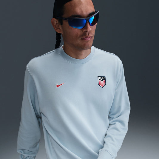 Men's Nike USA Club Blue Crewneck