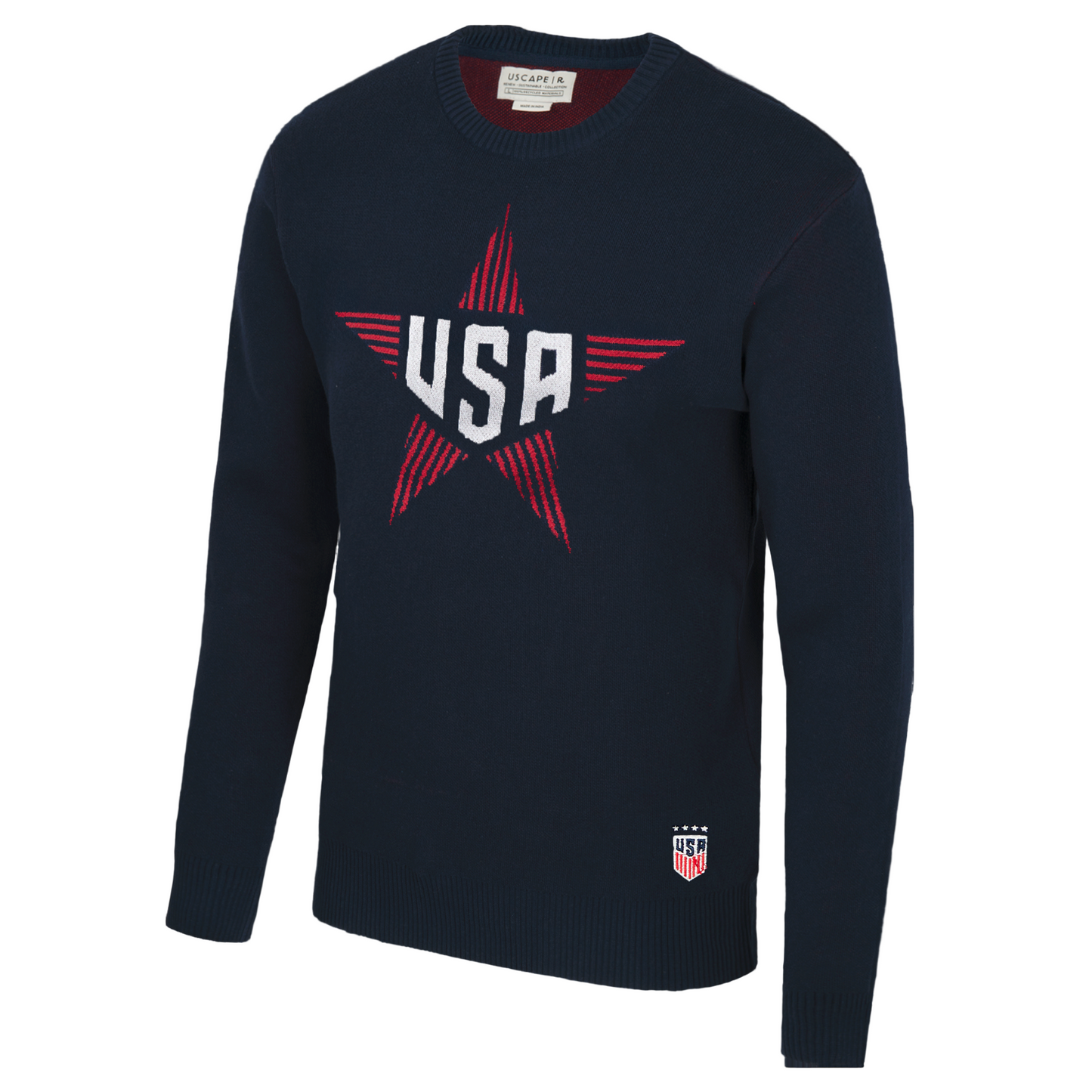 Unisex U.S Soccer Uscape 2025 Navy Star Sweater