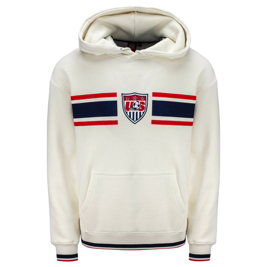 Unisex Retro Logo Relaxed Hoodie