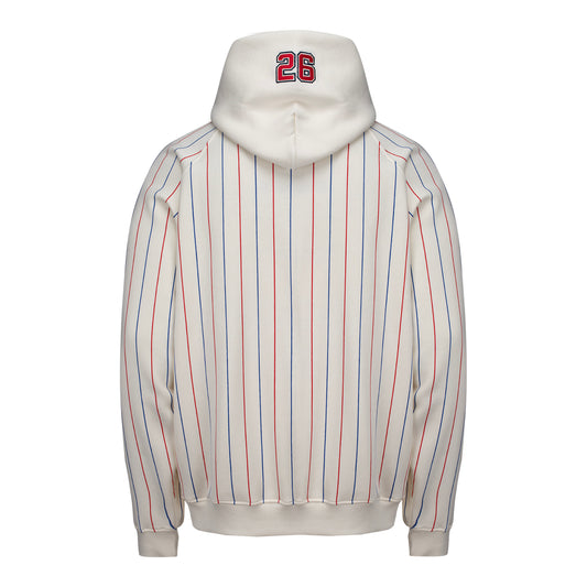 Unisex Sport Design Sweden USMNT Retro Pinstripe Hooded Sweatshirt