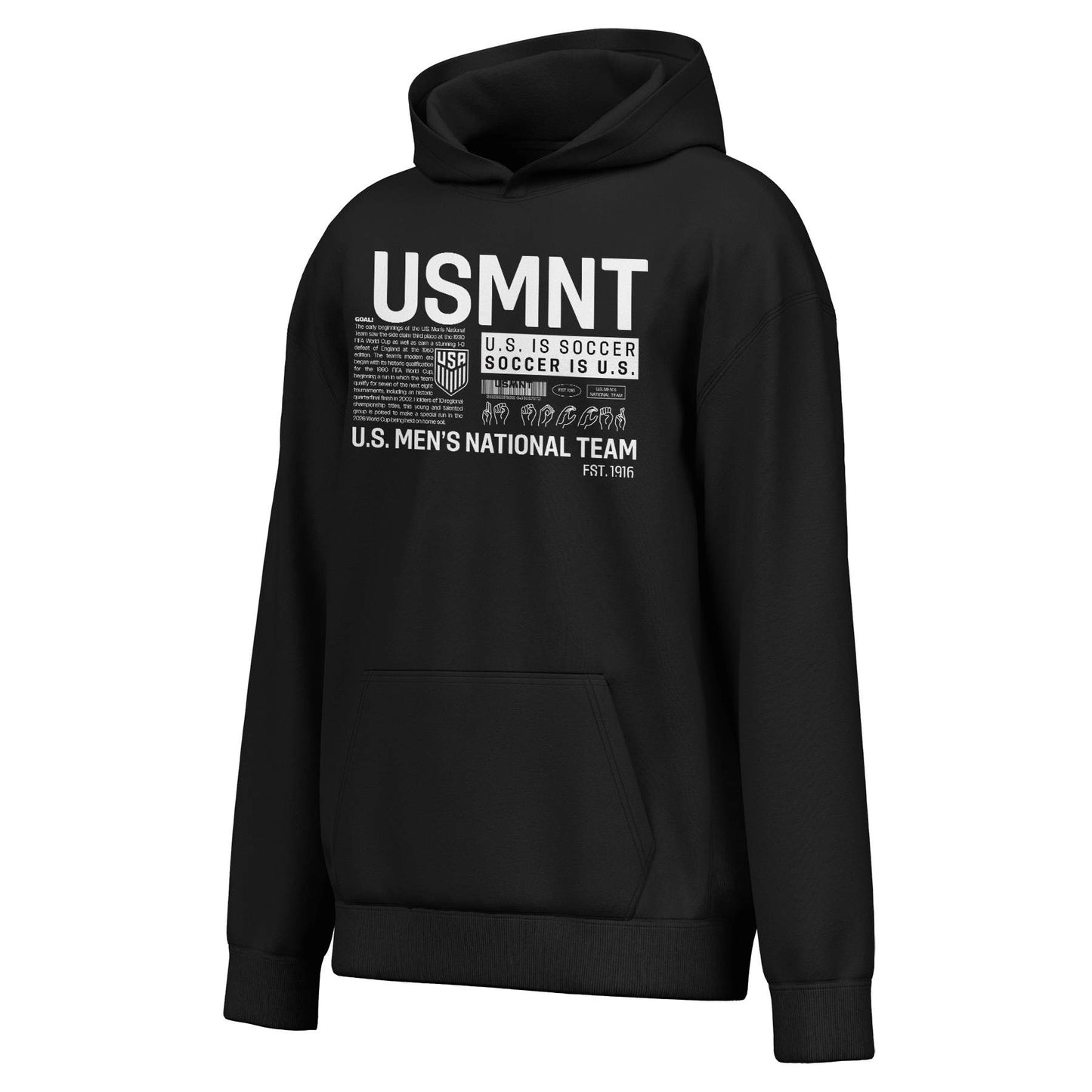 Unisex USMNT Soccer is U.S. Black Sweatshirt