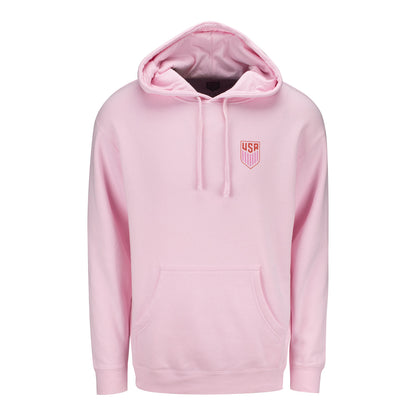 Unisex SDS USMNT Atl Peach Pink Hoodie