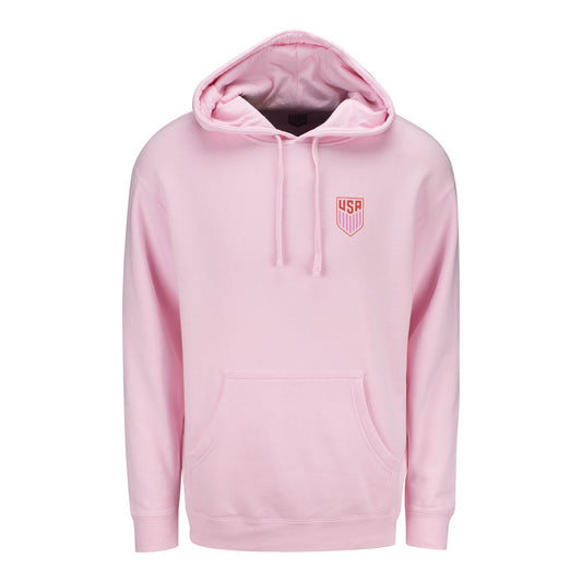 Unisex SDS USMNT Atl Peach Pink Hoodie