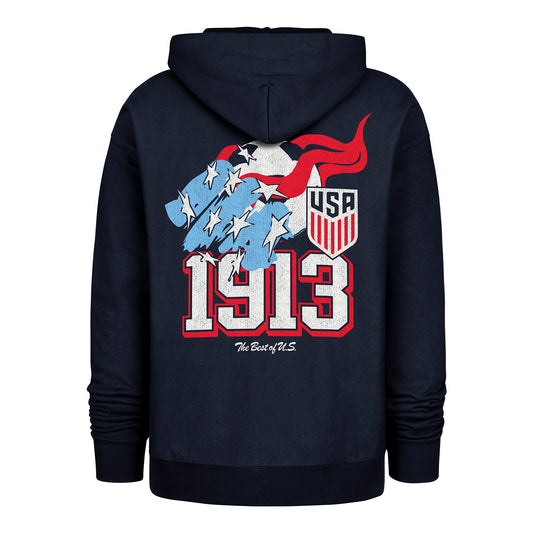 Unisex USMNT 47 Brand 1913 Foundation Navy Hoodie
