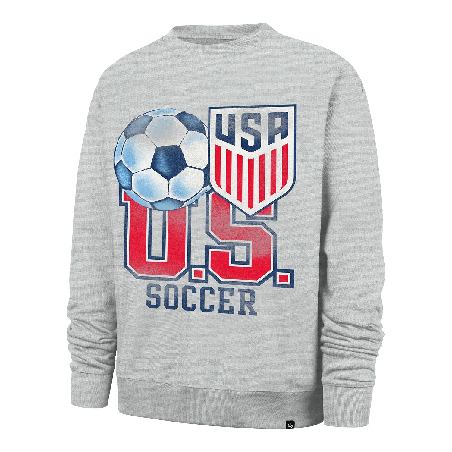 Unisex USMNT 47 Brand 1913 Foundation Sand Crewneck Sweatshirt