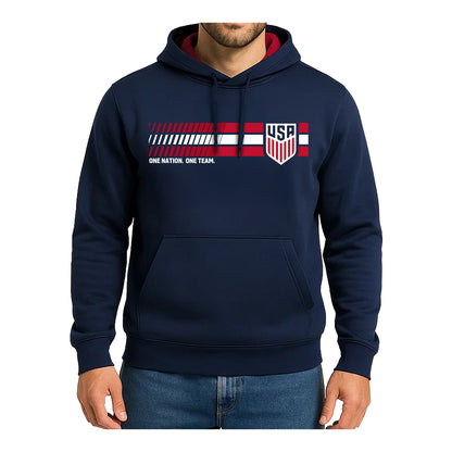 Men's US Soccer Navy Hoodie