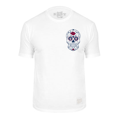 Unisex Original Retro Brand Hispanic Heritage White Tee - Front View