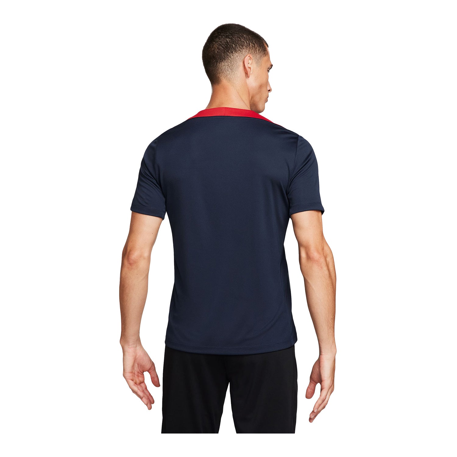 Men's Nike USA VW Strike Navy Top - Back View