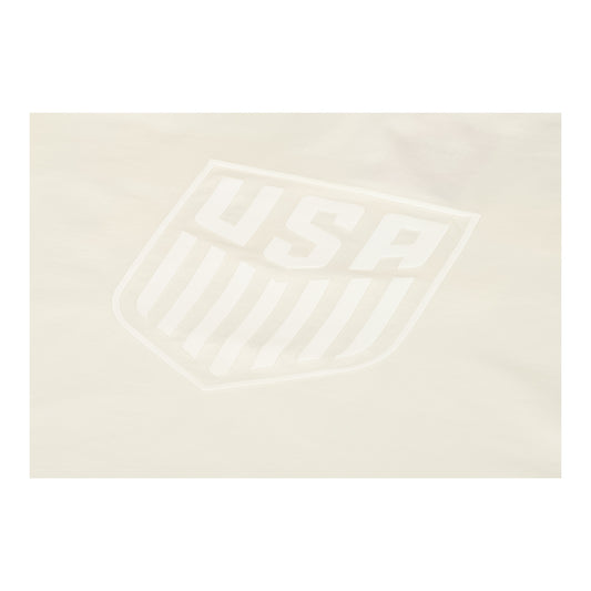 Unisex USA Statement Cream Tonal Tee - Logo View